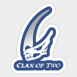 Clan Of Two 3 Sticker
